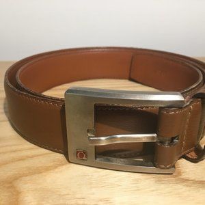 SALVATORE FERRAGAMO Vintage Womens Brown Leather